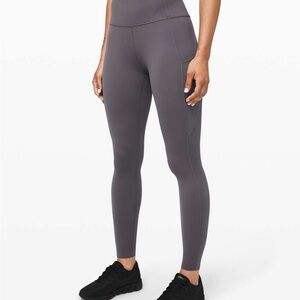 Lululemon Fast & Free Tight II 23” Size 6